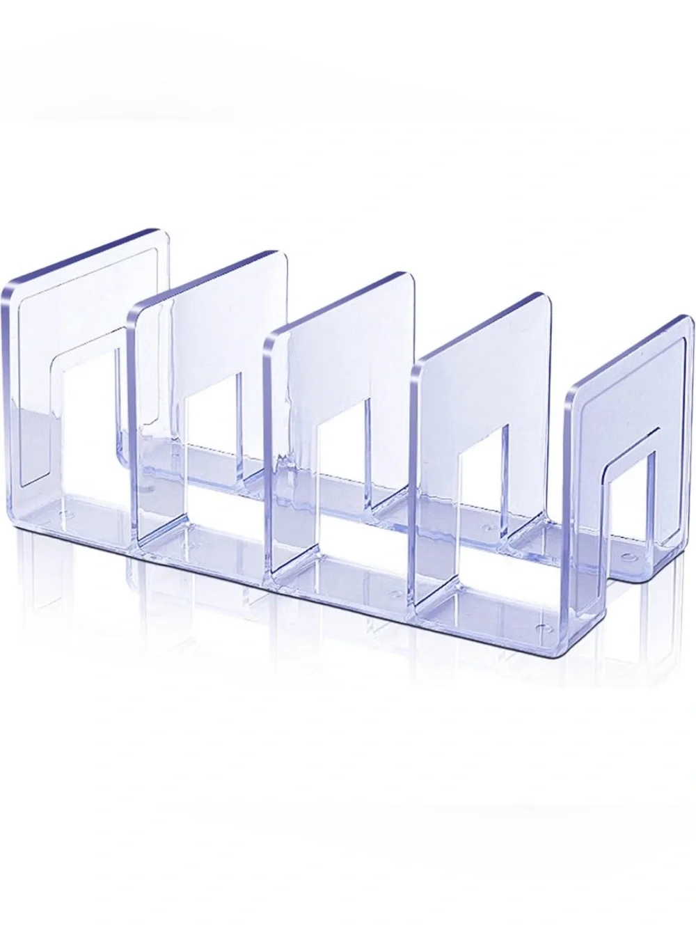 Clear Acrylic Multi-Slot Organizer